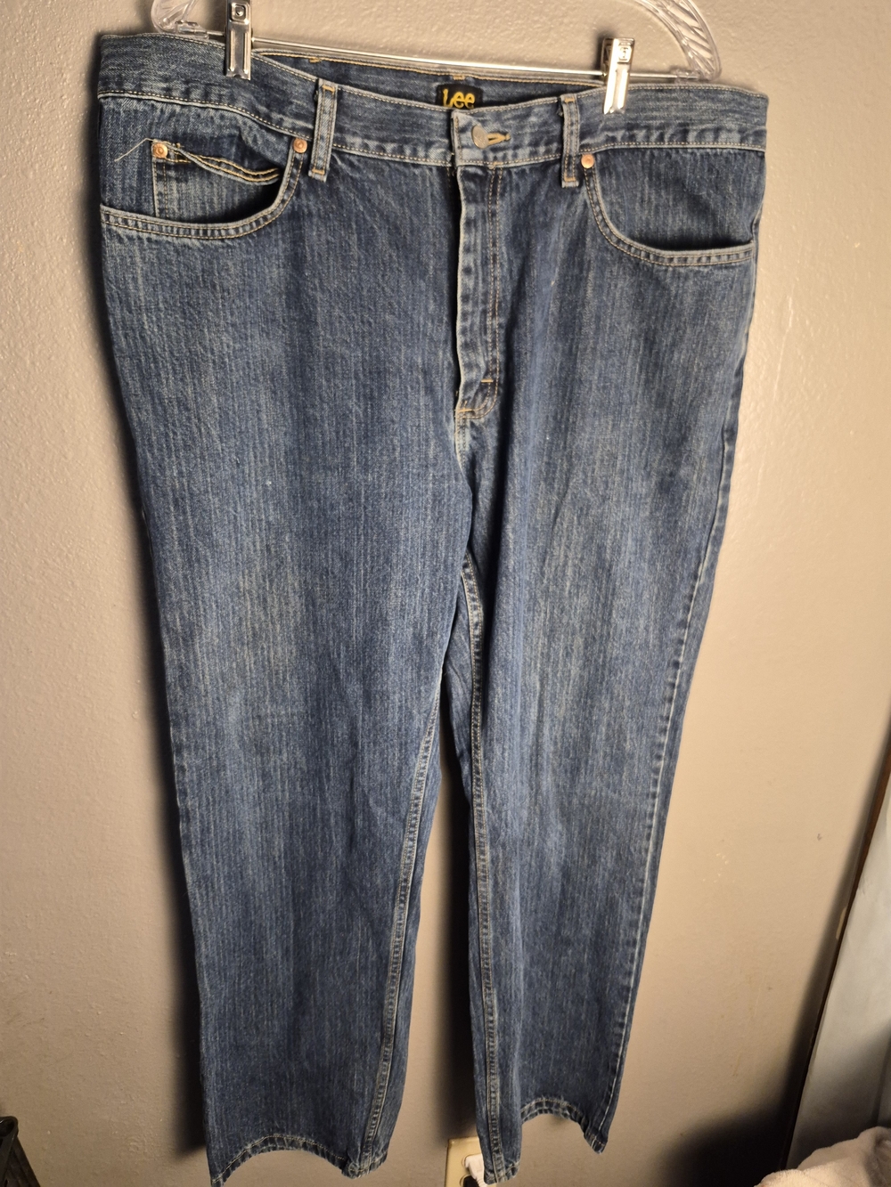 Lee Relaxed Fit Light Blue Denim Jeans